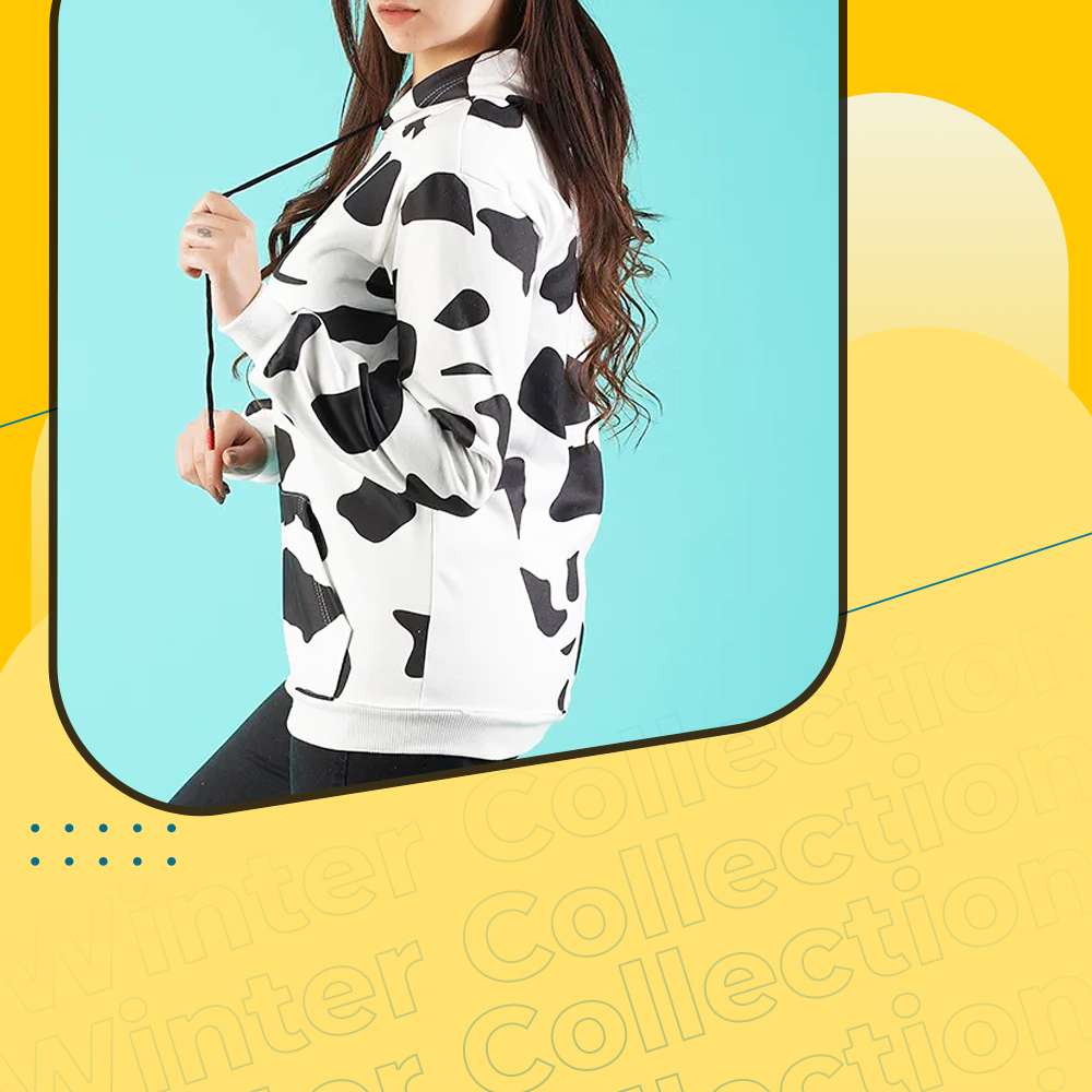 سويت شيرت كاو  COW