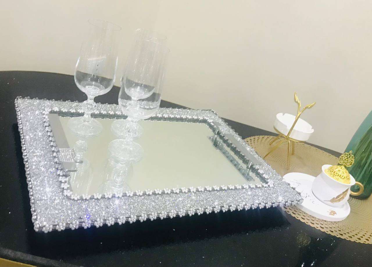 صينيه زجاج استرس