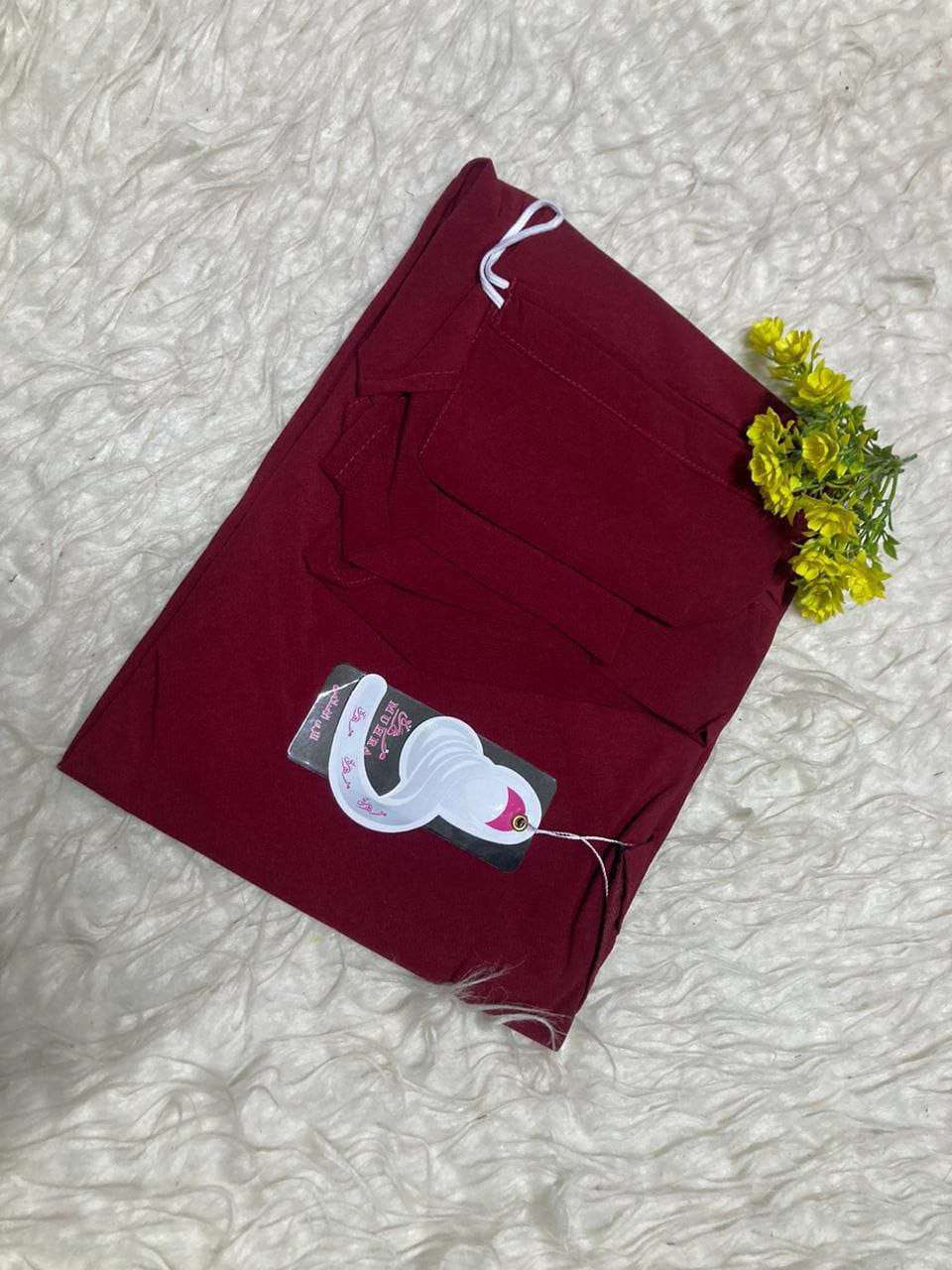 خمار فرنسي مثلث طبقة واحدة