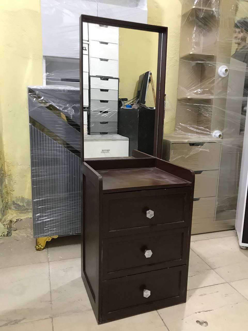 التسريحه 3 الدرج المقاس عرض 40 سم طول 125 سم عمق 35 سم خشب mdf