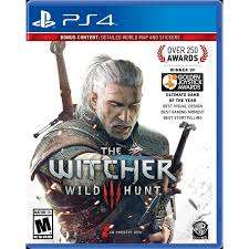 cd wither 3 ps4 used
