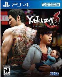 cd yakoza 6 ps4 used