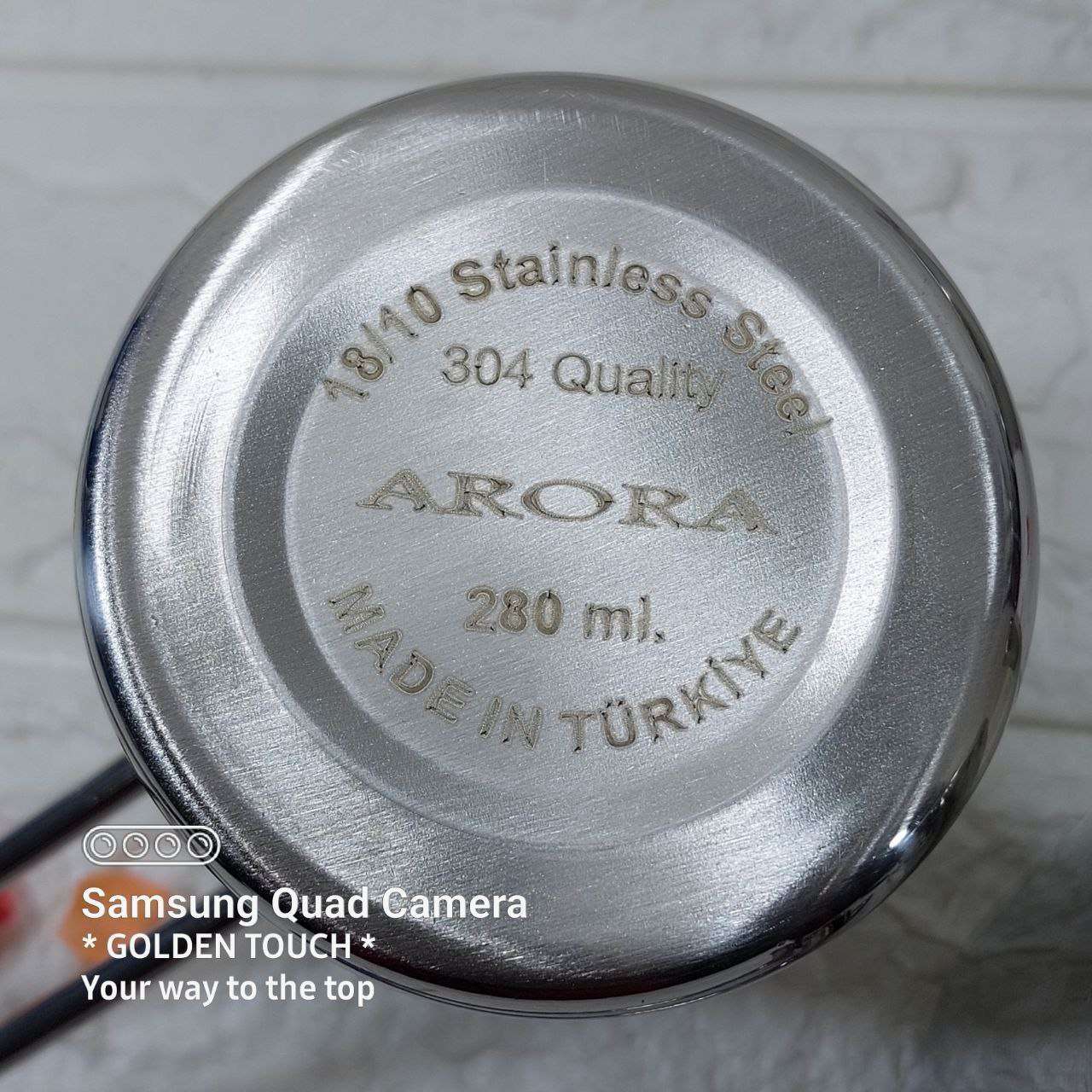 طقم كنك استانليس ليزر تركي ماركة ARORA
