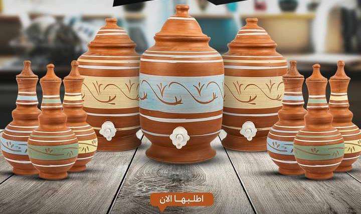 كولمن مياه فخار للاستمتاع بمذاق مياه رائع