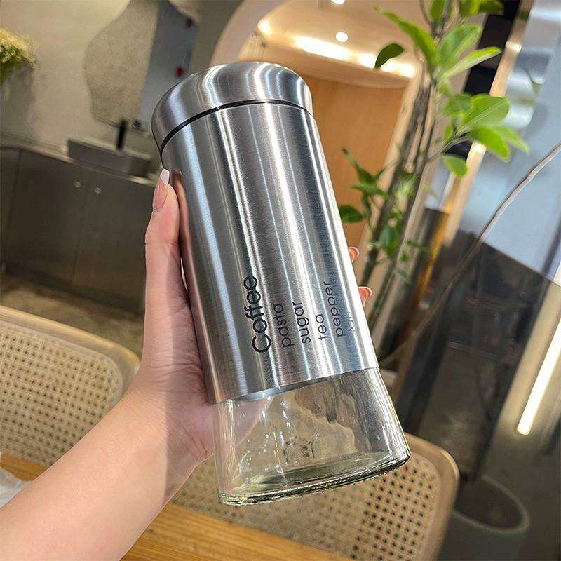 طقم زجاج بكنار استانلس