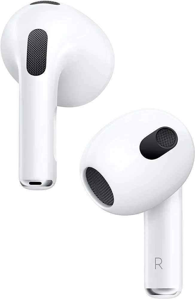 سماعه ابل سماعات ايربودز (الجيل الثالث)، لاسلكية، في الاذن،لون ابيض
