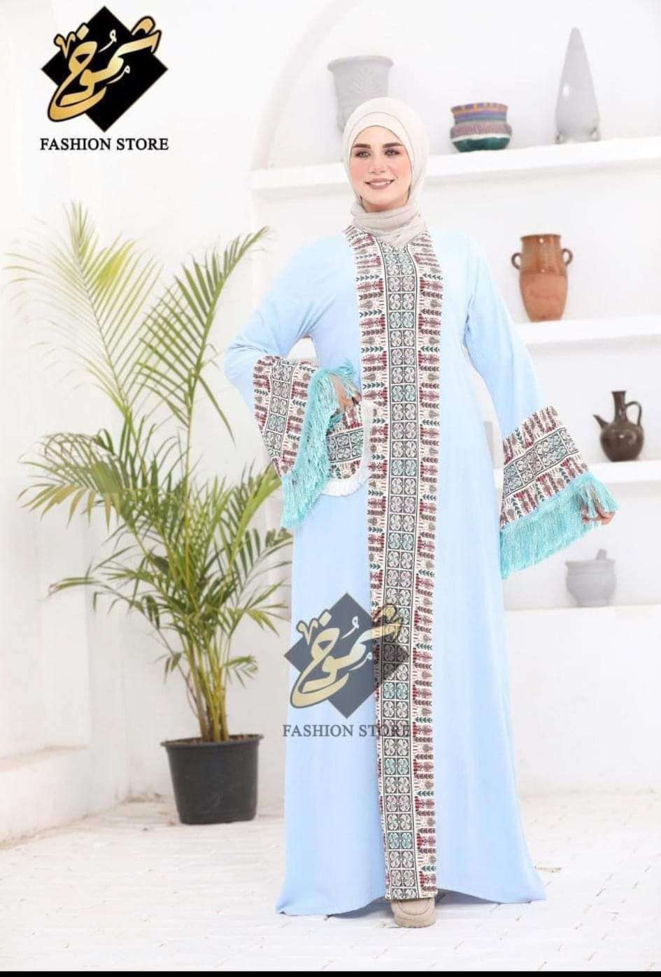 عبايه سي سي جيب علي الجنب
