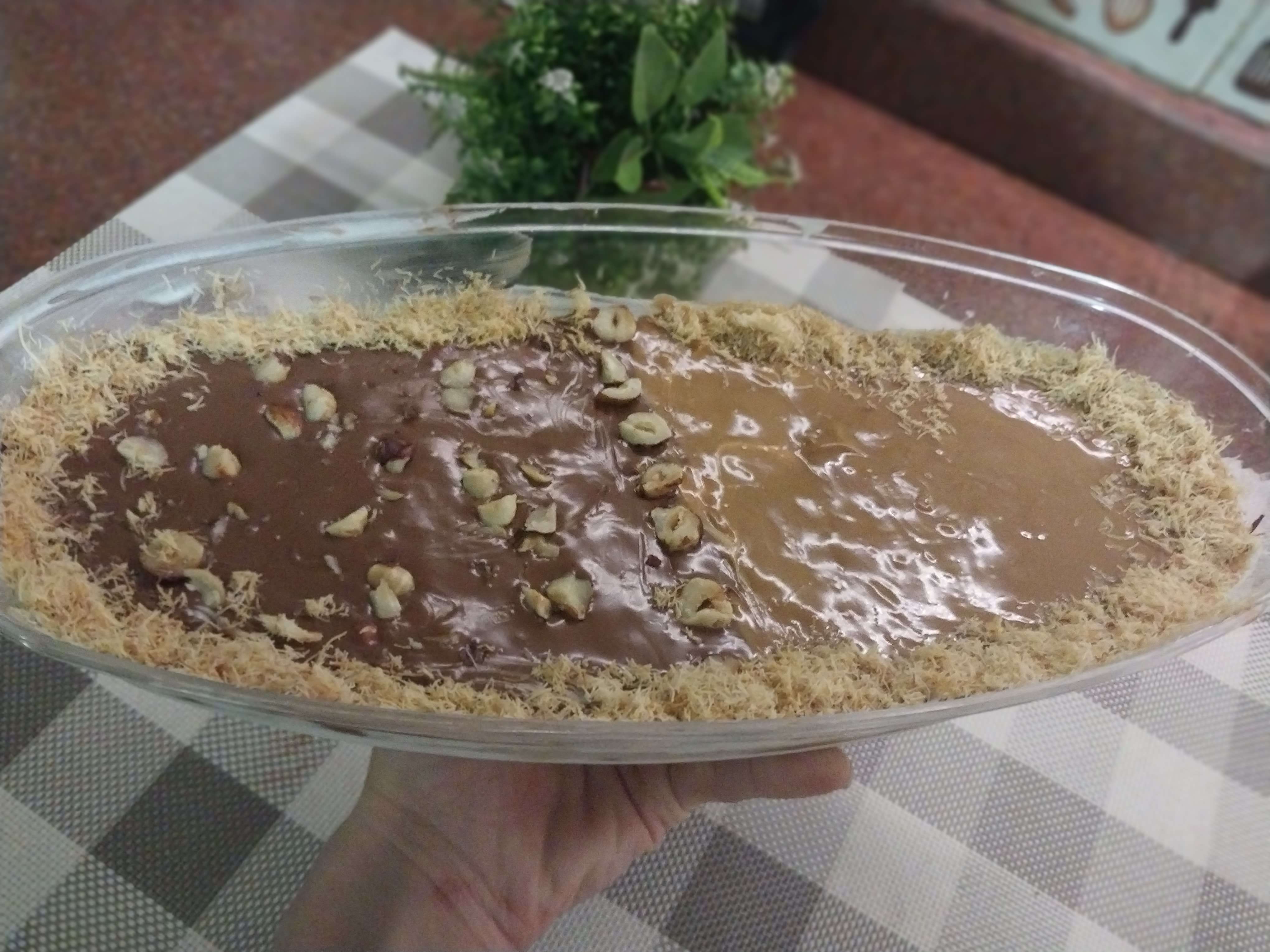 كنافة نوتيلا لوتس