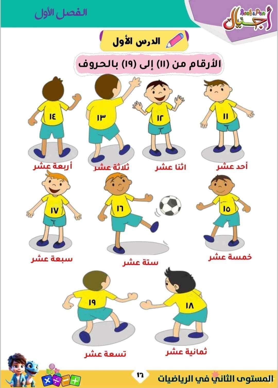 أجيال رياضيات المستوى الثاني
