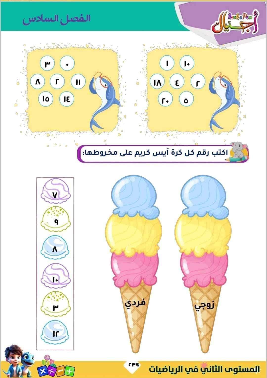 أجيال رياضيات المستوى الثاني