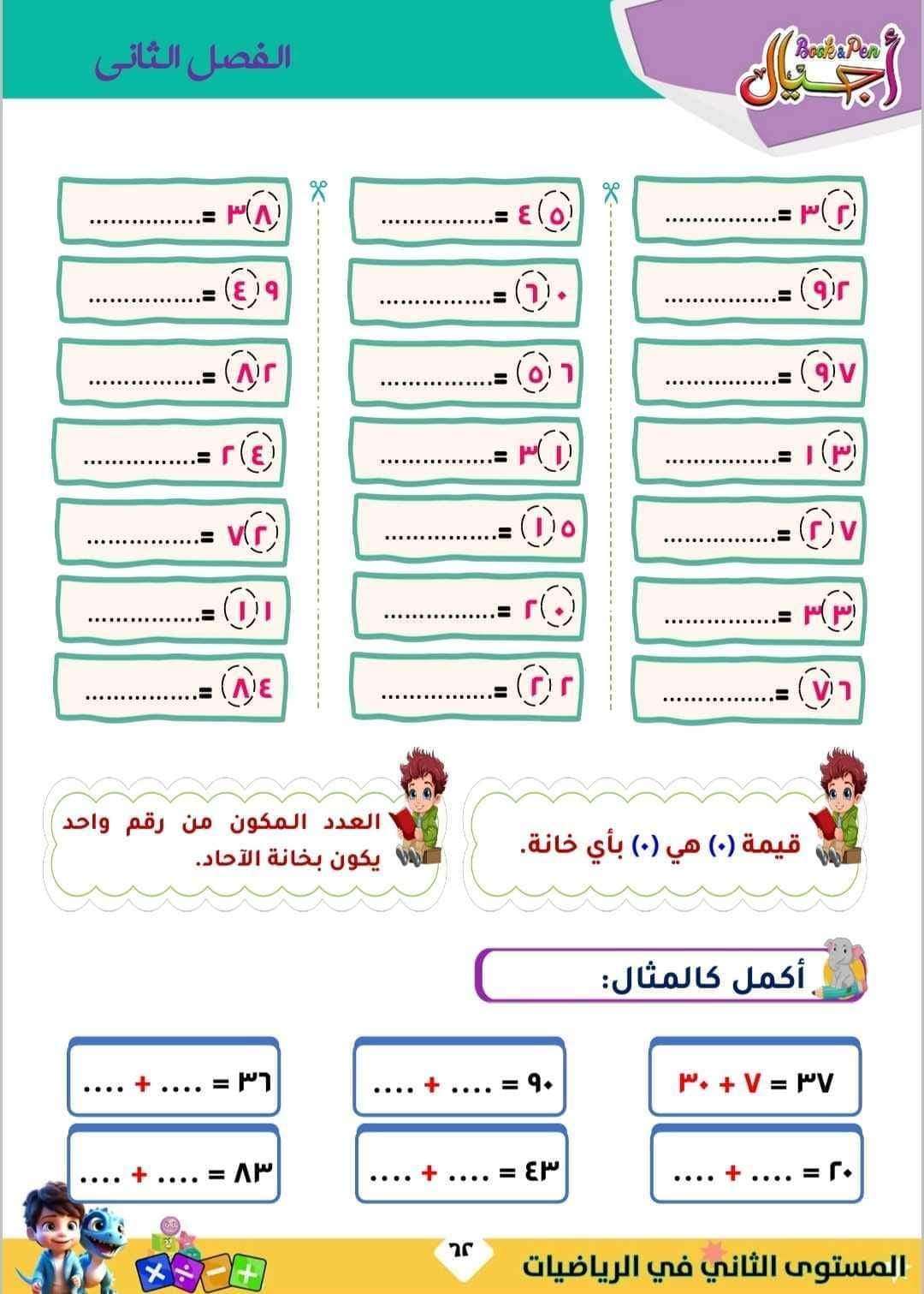 أجيال رياضيات المستوى الثاني