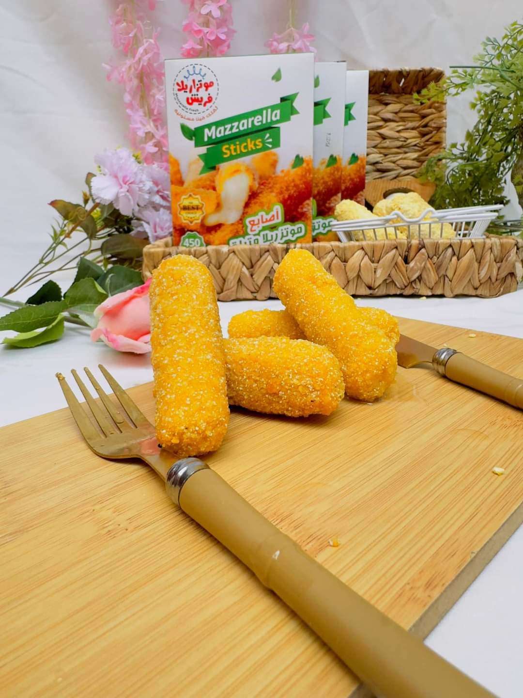 صوابع موتزريلا متبلة