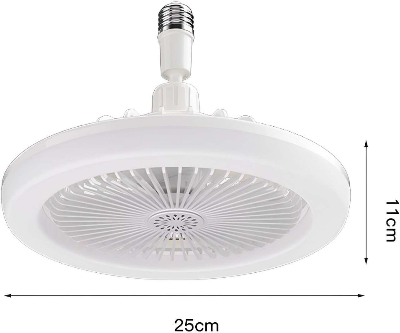 مروحة LED السقف المتنقلة