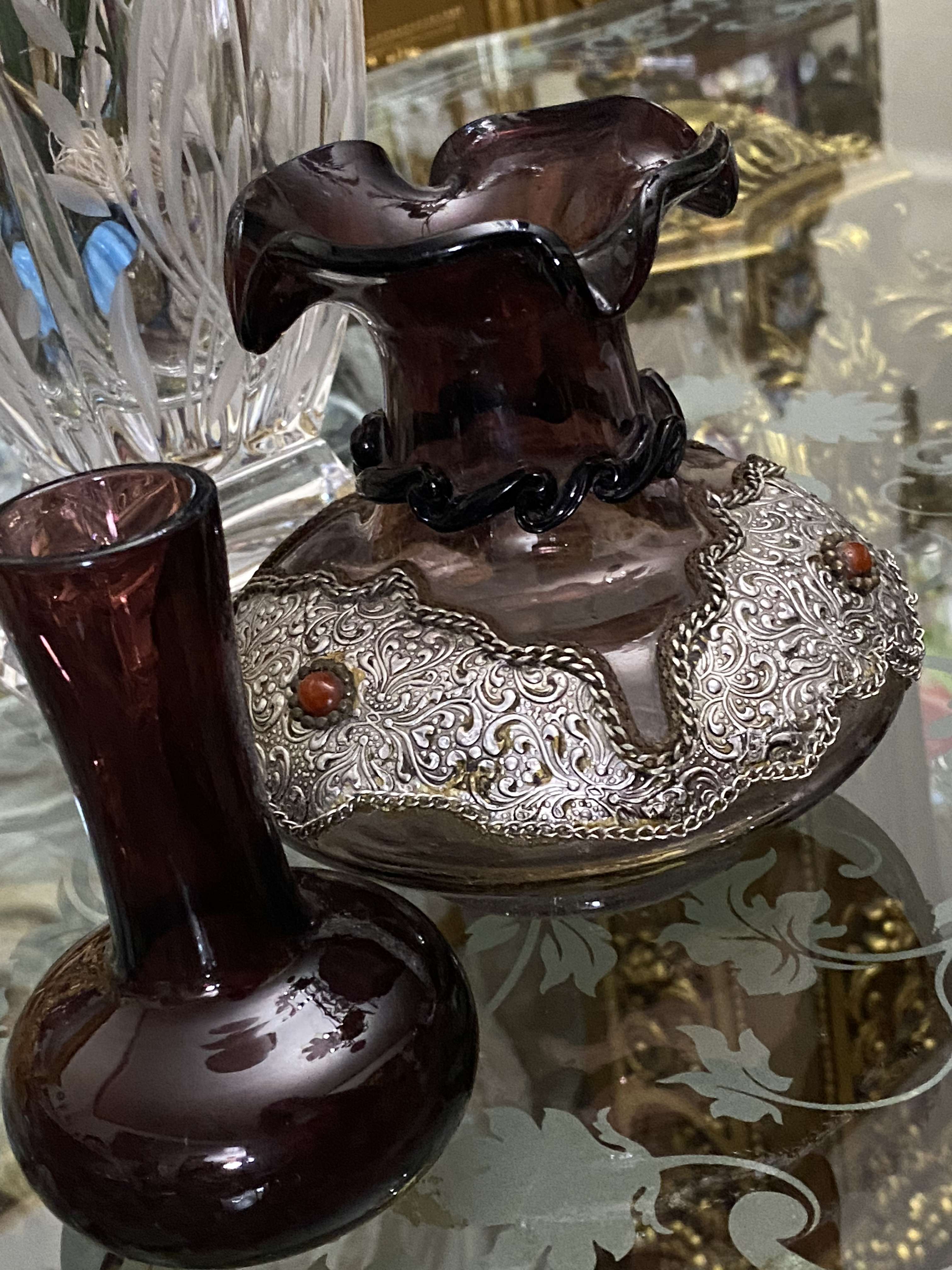 اتنين فازة كريستال مورانو