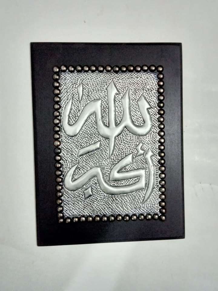 آيات قرآنية خشب مقاس ٣٠×٤٠ سم