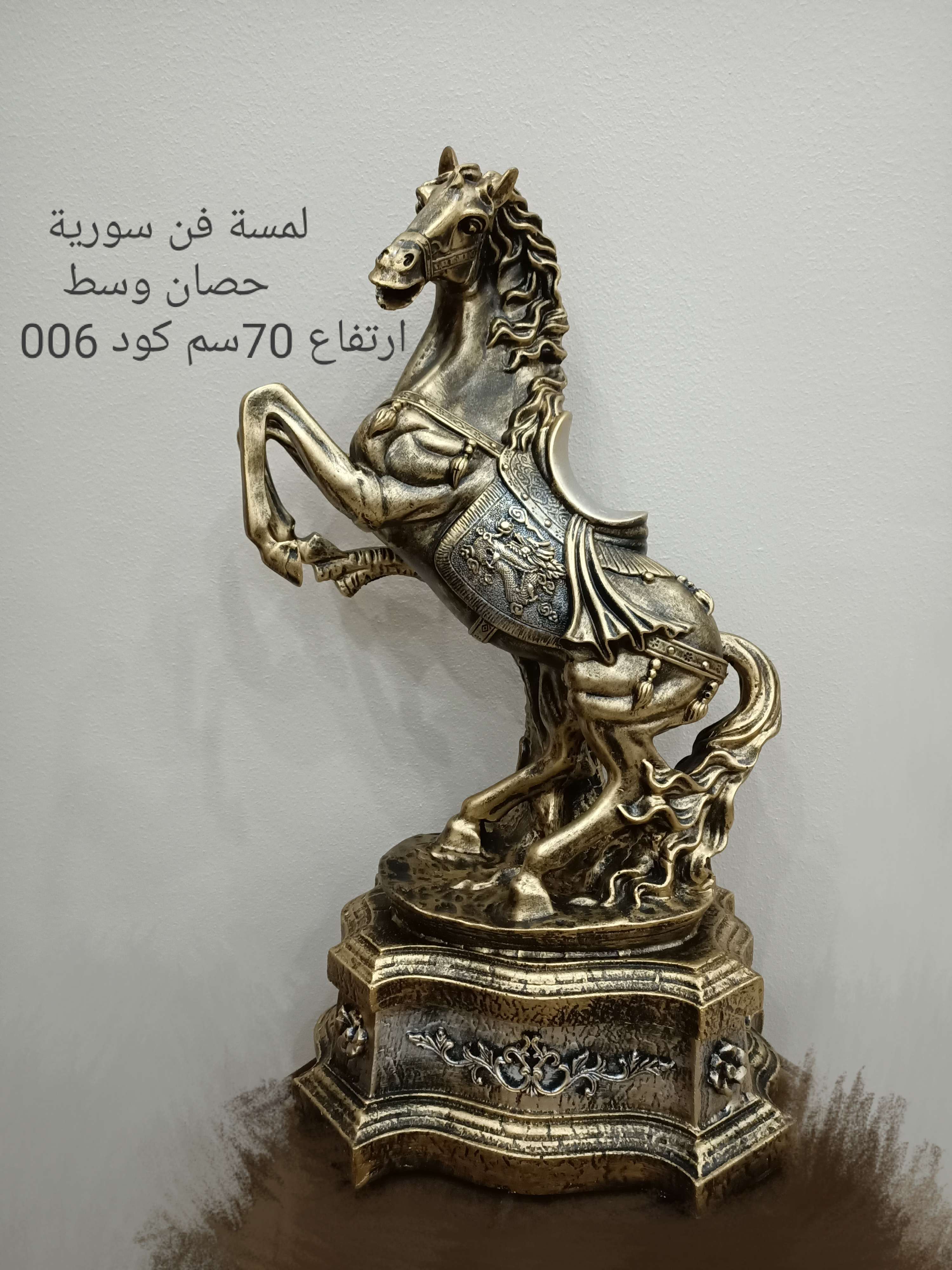 حصان وسط