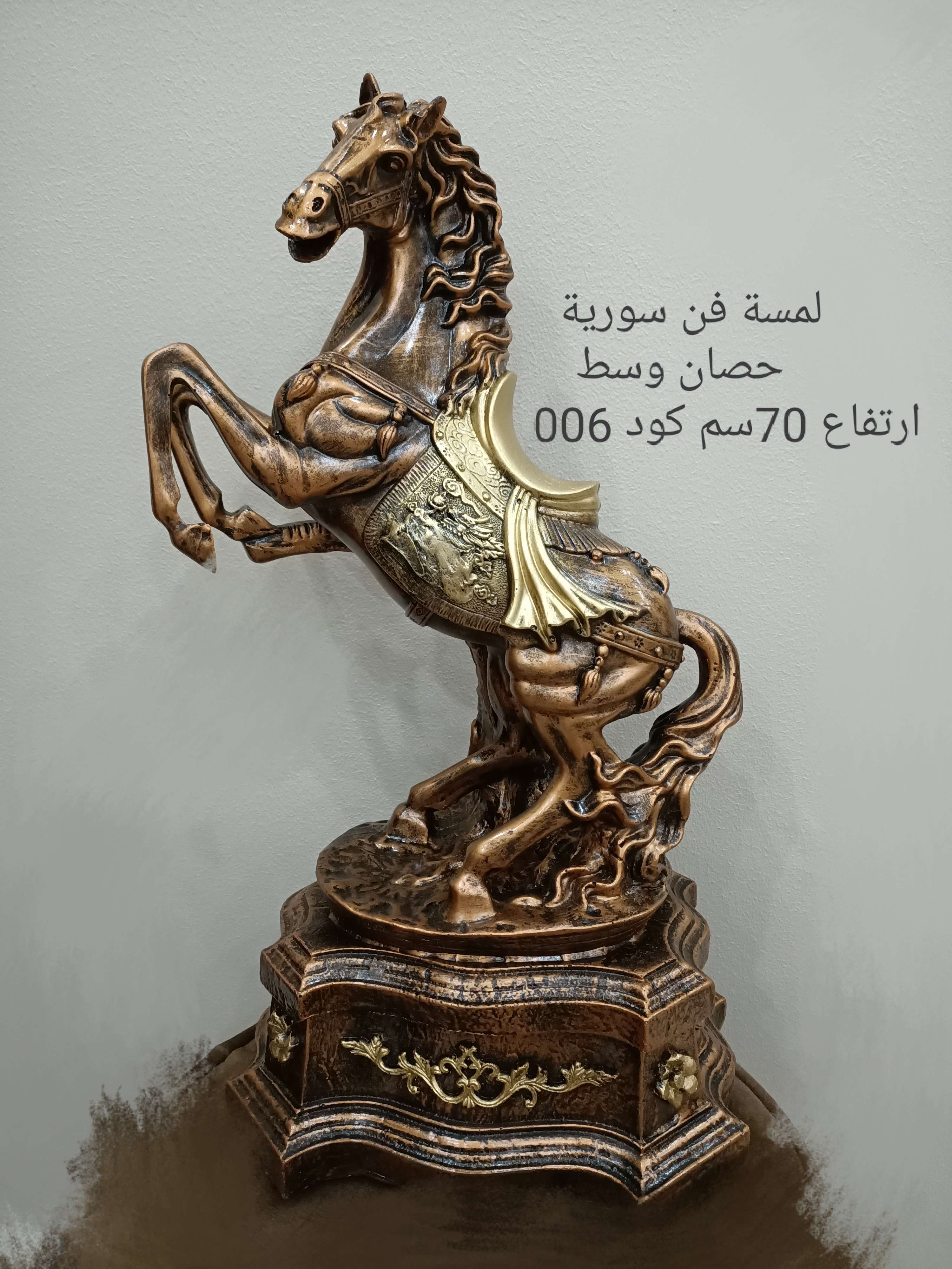 حصان وسط