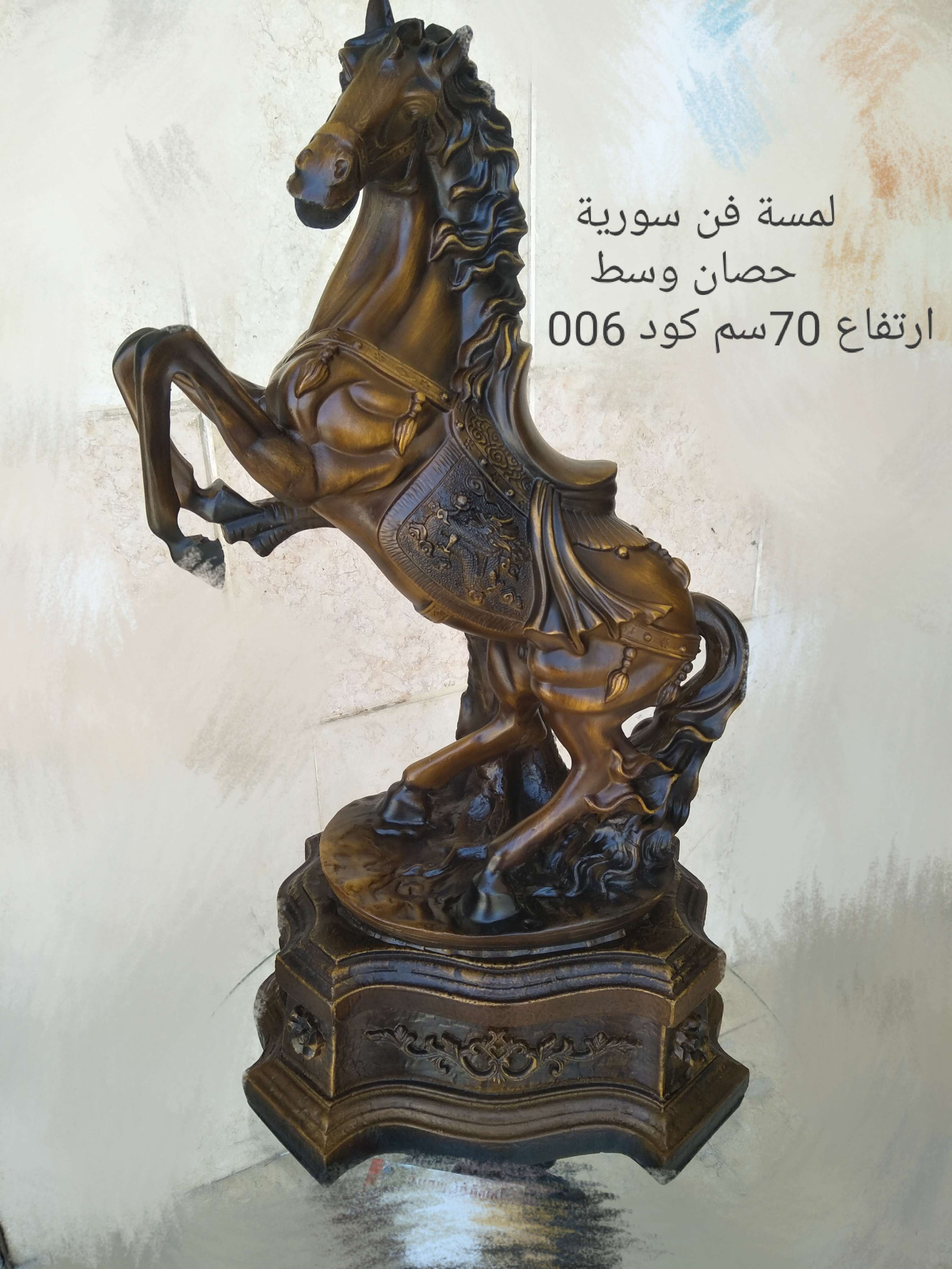 حصان وسط