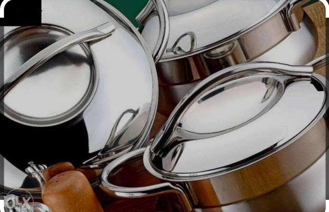 طقم استانلس تركى ١٠قطع