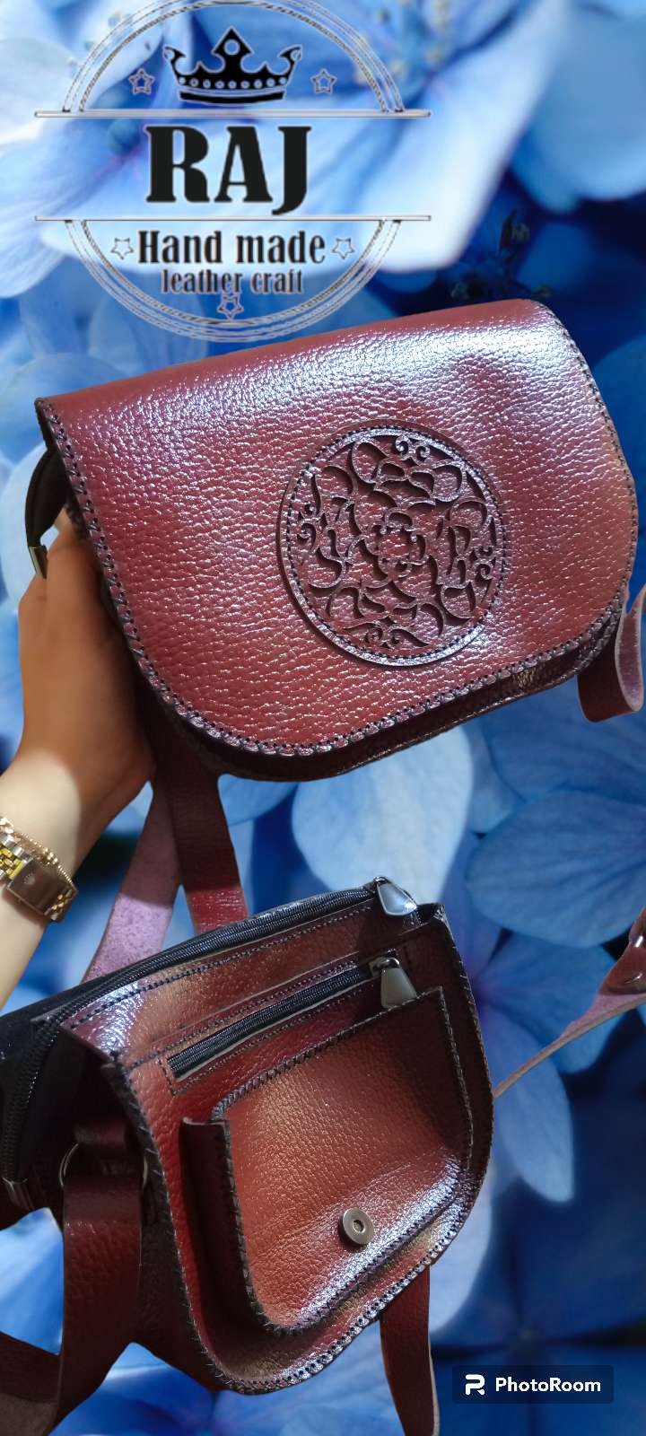 شنطه حريمى جلد طبيعي