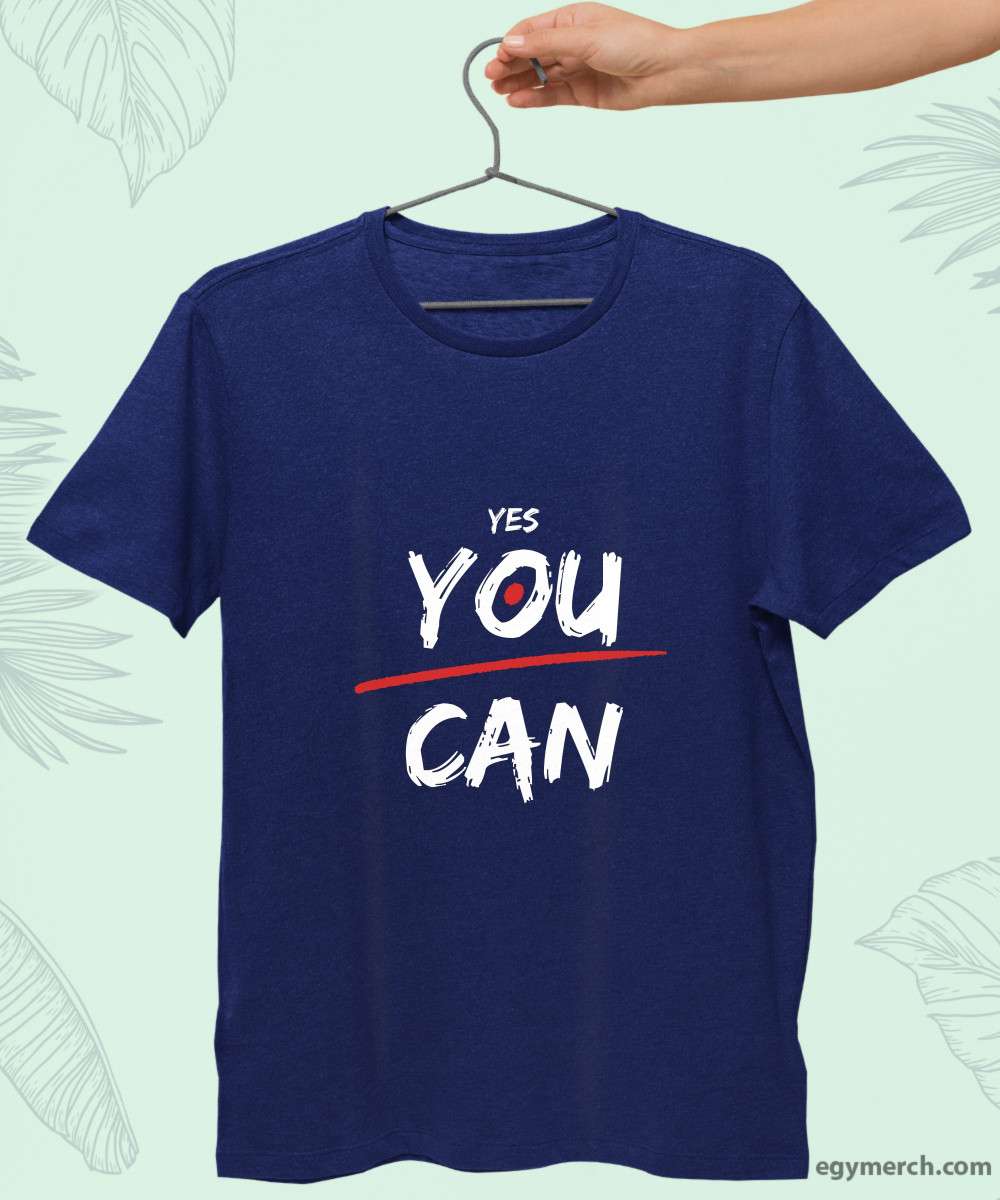 تيشيرت أنت تقدر yes you can