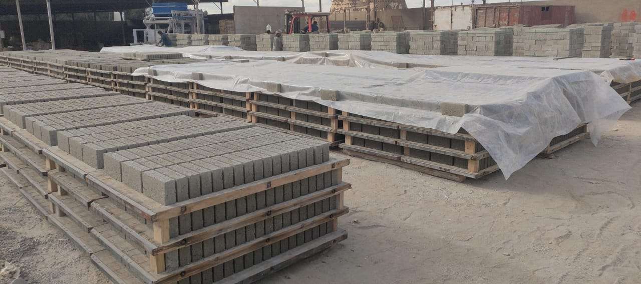 طوب مصمت_اسمنتي ٢٥ سم