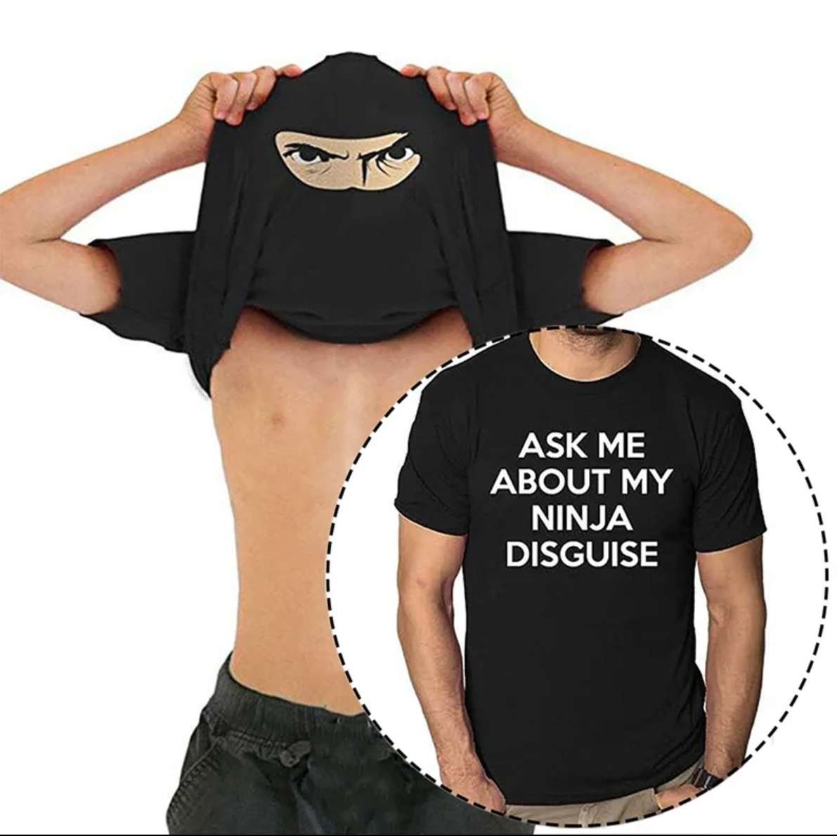 تيشيرت صيفي علي سكل نينجا