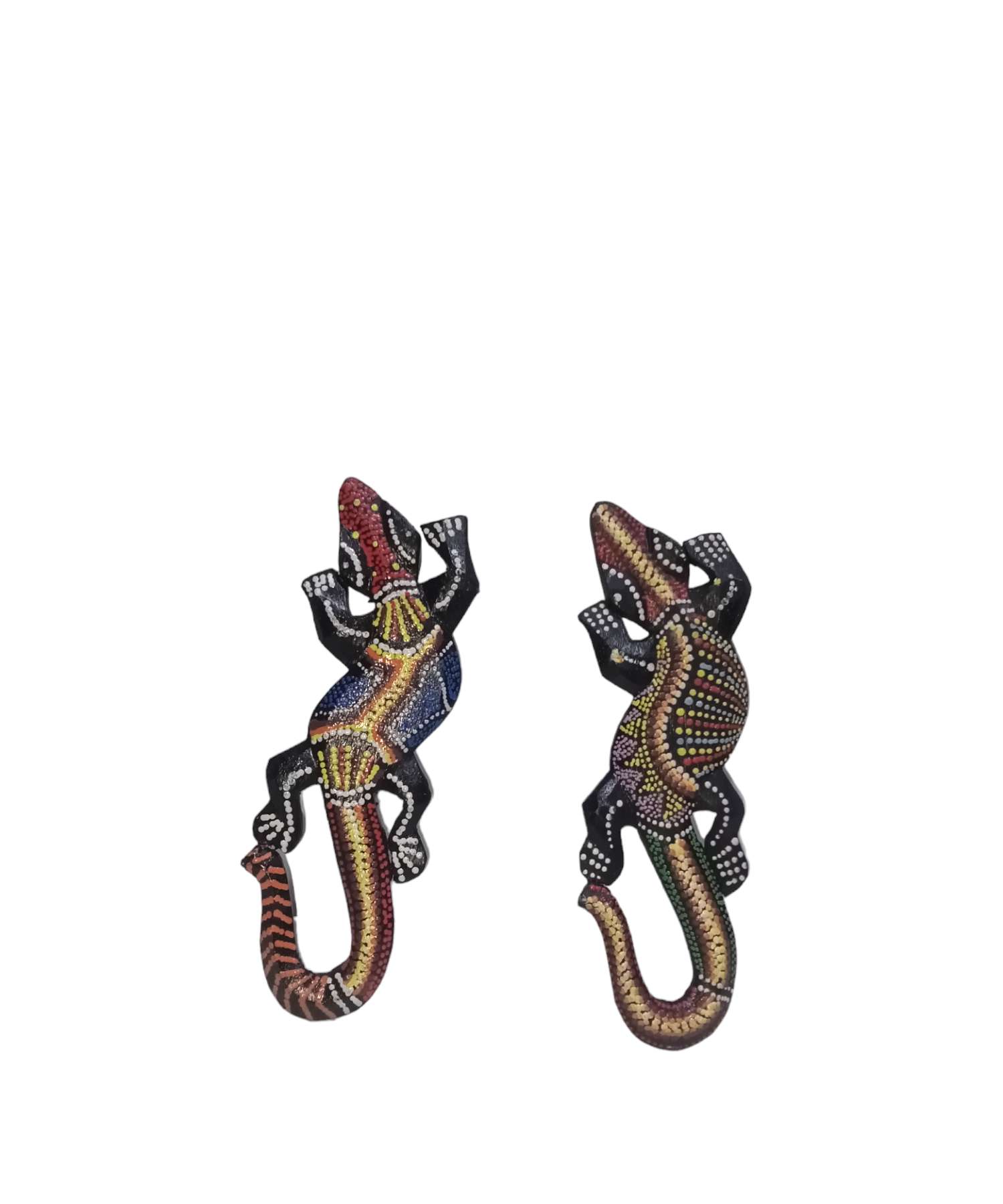 سحليه خشب اندونيسيي ٢٠سم