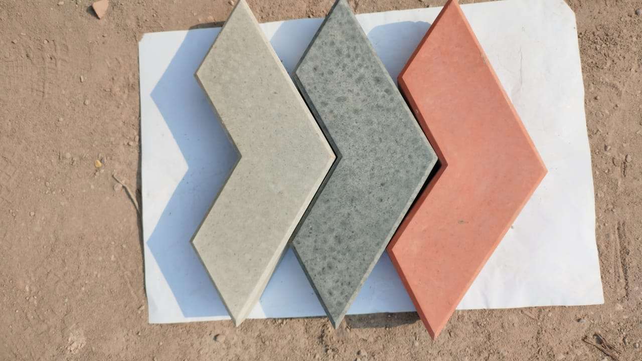 بلاط انترلوك. 3D.  هاردستون