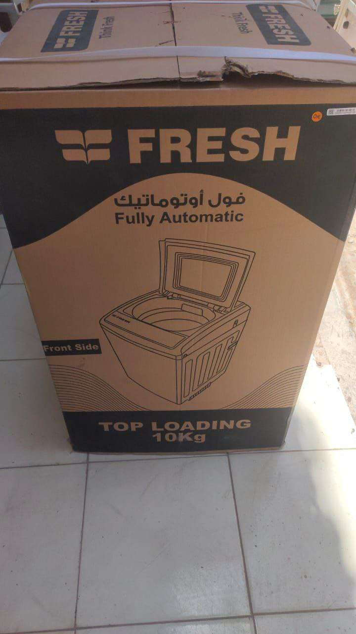 غساله فريش 10كيلو جديده بالضمان 5سنين والكرتونه ب ١٣٠٠٠
