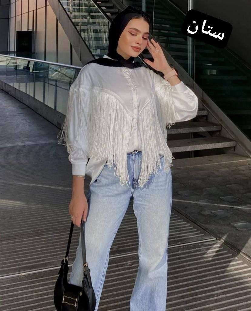 شيميز شراشيب روعه كلاسيك