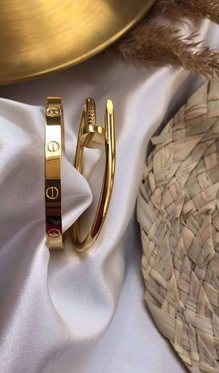 طقم اساور قطعتين كارتير ومسمار