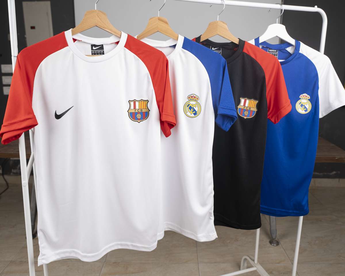 تيشرت برشلونة ريال مدريد