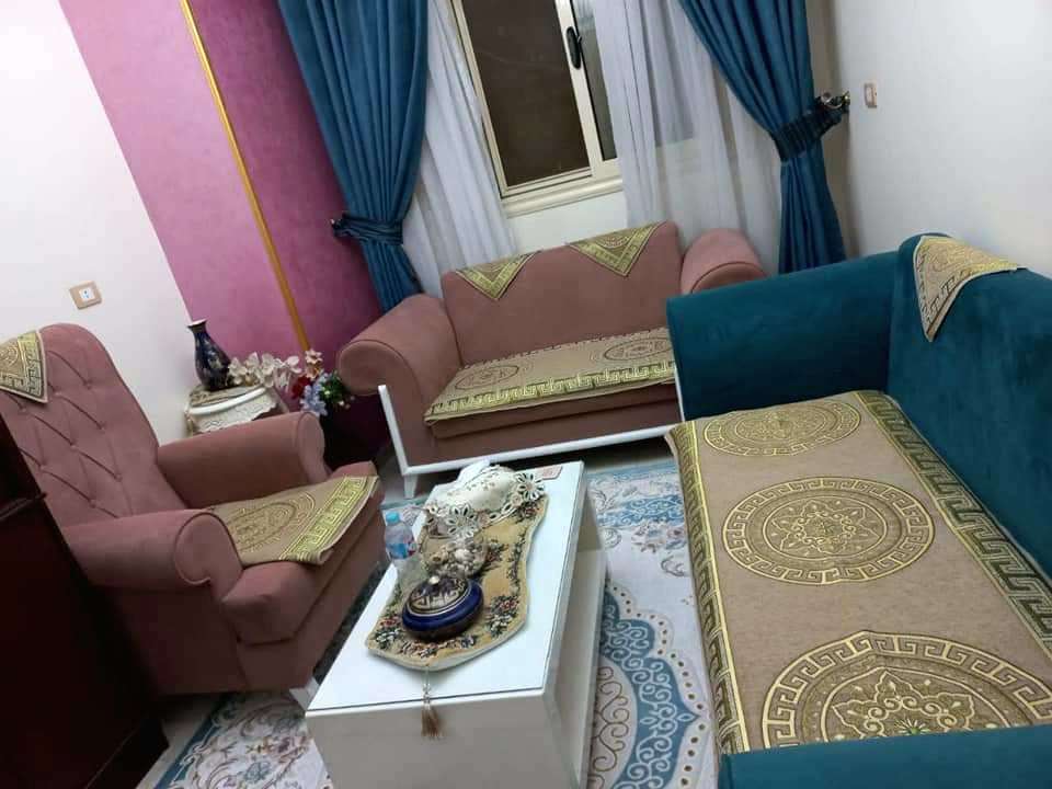 طقم بياضات للانتريه لون كافيه 10 قطع ومتوفر بجميع الالوان والمقاسات