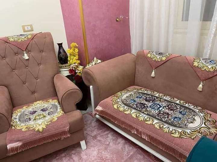 طقم بياضات للانتريه لون كشمير 10 قطع ومتوفر بجميع الالوان والمقاسات