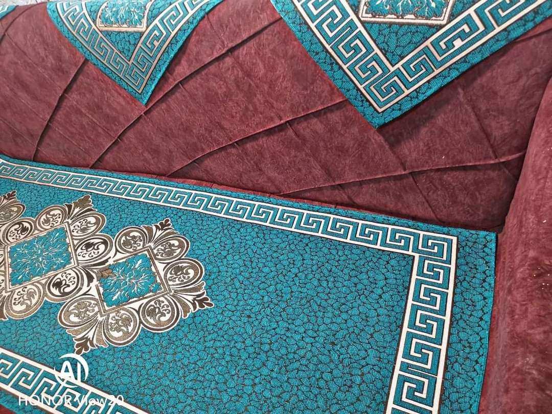 طقم بياضات للانتريه لون تركواز 10 قطع ومتوفر بجميع الالوان والمقاسات