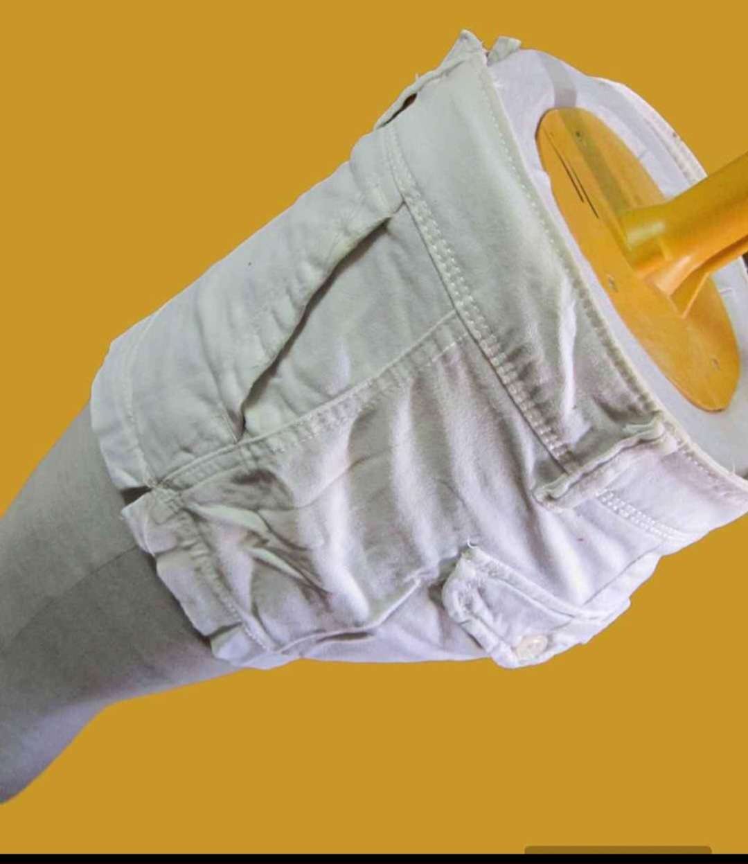 شورت جينز ابيض ملابس باله