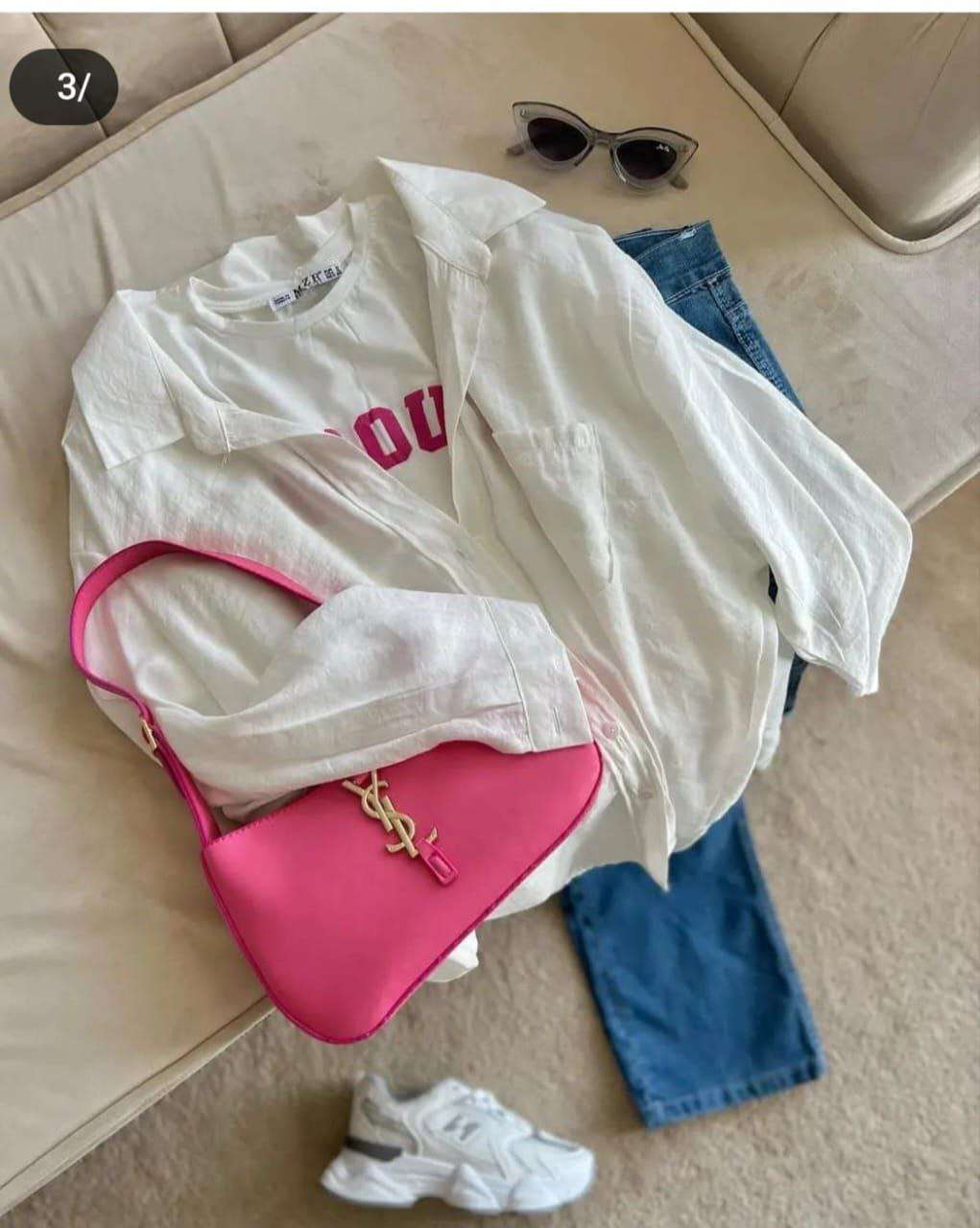 شيميز مقلم جيب