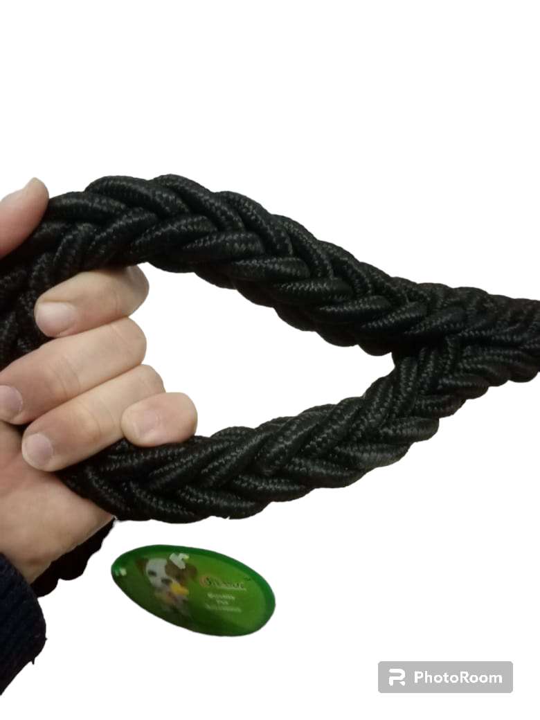 طوق عنق للكلاب +الشداد لون اسود