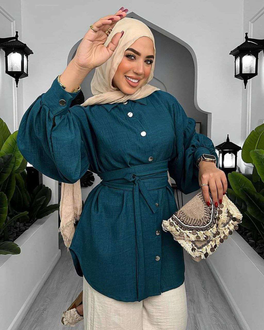 شيميز كباسين بحزام