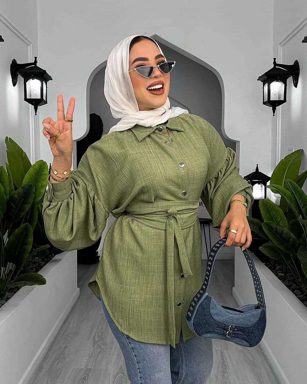 شيميز كباسين بحزام