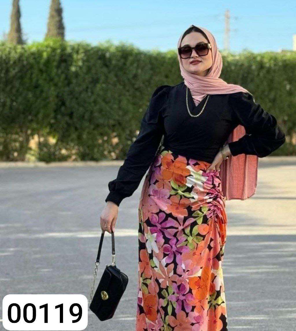 طقم توينز قطعتين مشجر