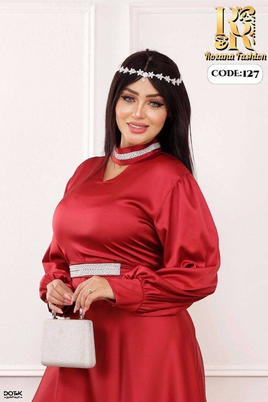 فستان ستان ارمانى