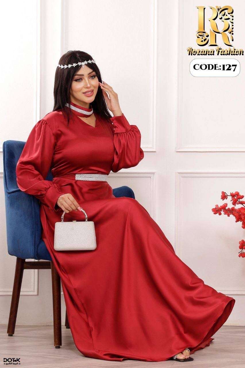 فستان ستان ارمانى