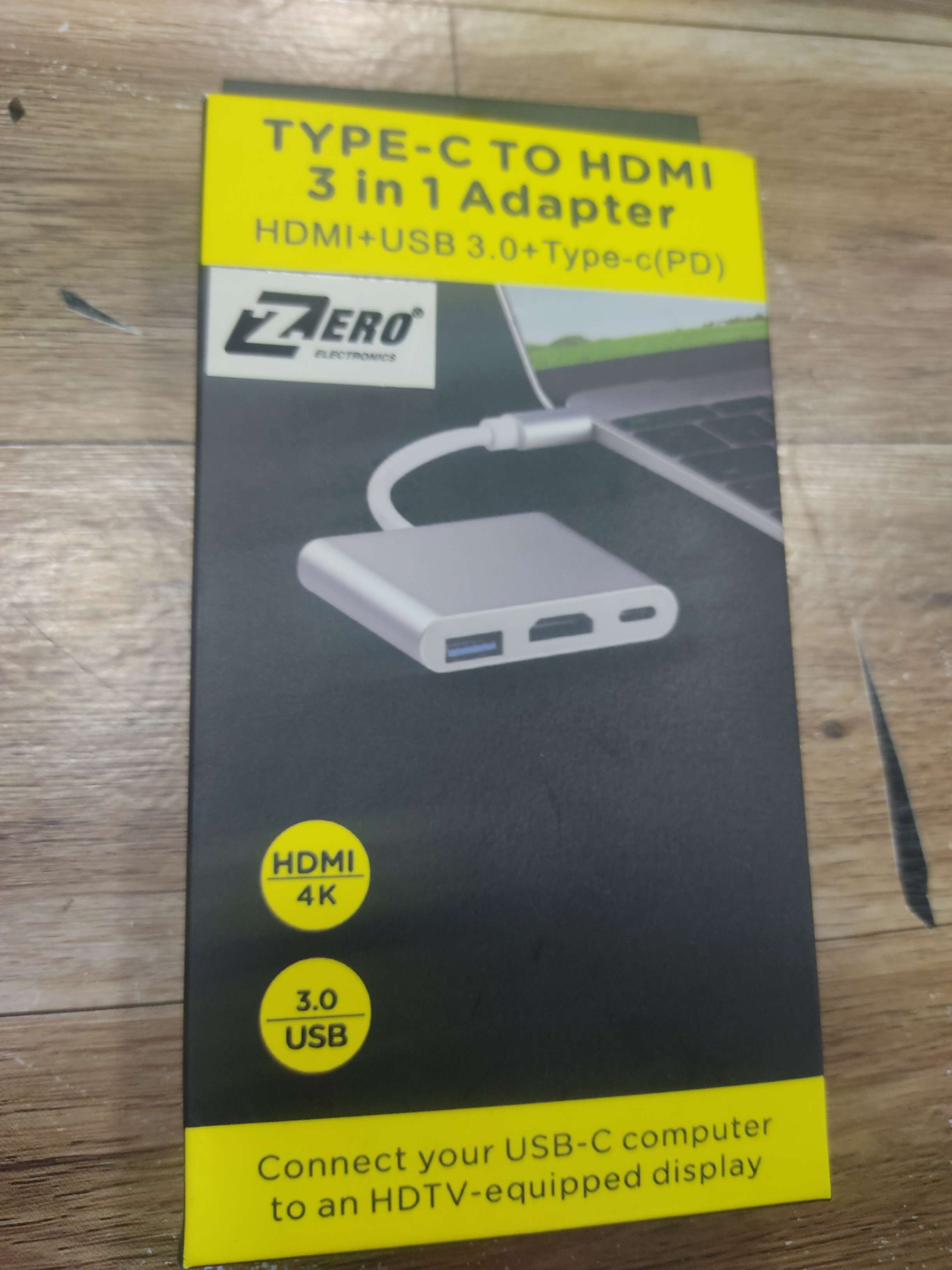 هب typc to 3port