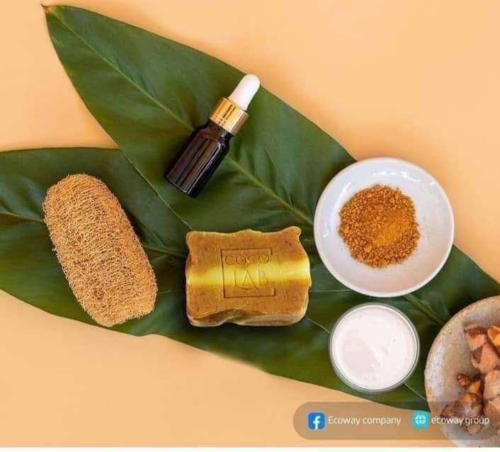 صابونة الكركم ولبن الناقة
