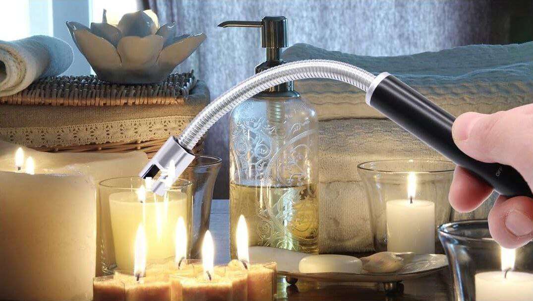 ولاعة كهربائية مقاومة للرياح وقابلة لإعادة الشحن USB