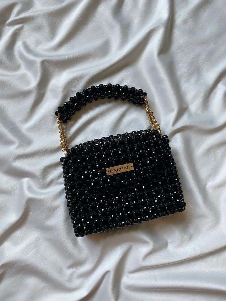شنطة كريستال اسود 🖤