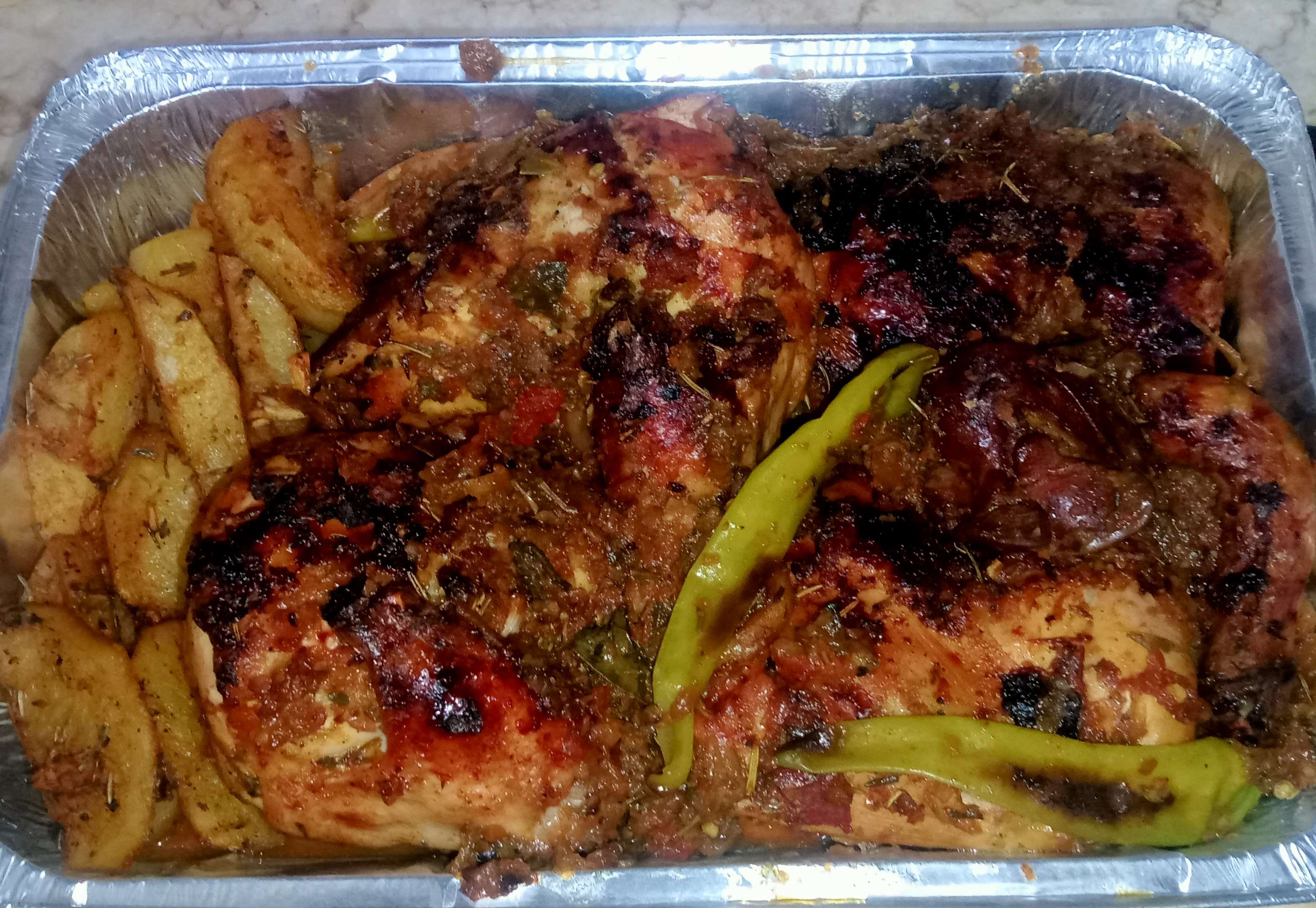 دجاج مشوي