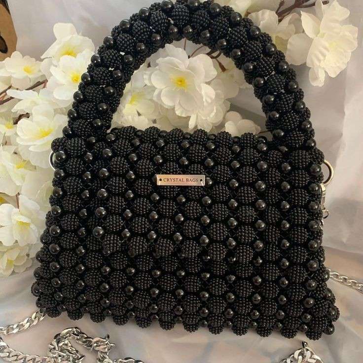 شنطة فتافيت سكر اسود 🖤